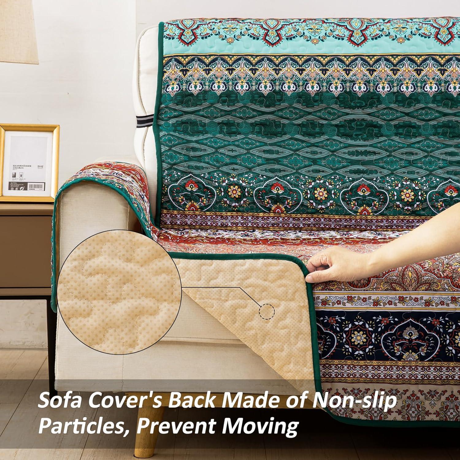 Funda de Sofá Boho WONGS BEDDING 3 Plazas Microfibra