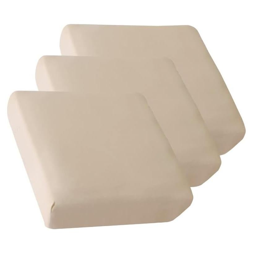 Funda Impermeable para Sofá 3 Plazas HOOBUY Beige 3 Piezas