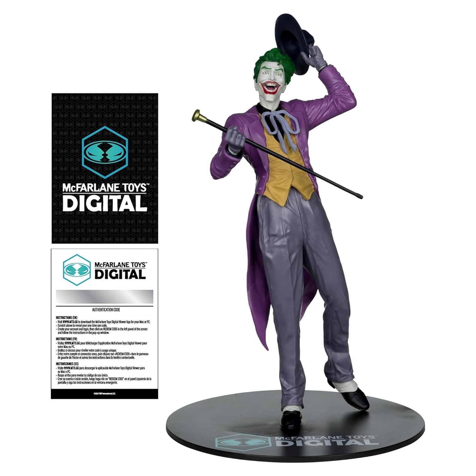 Figura Coleccionable El Joker 1:6 McFarlane Toys 28.7 cm