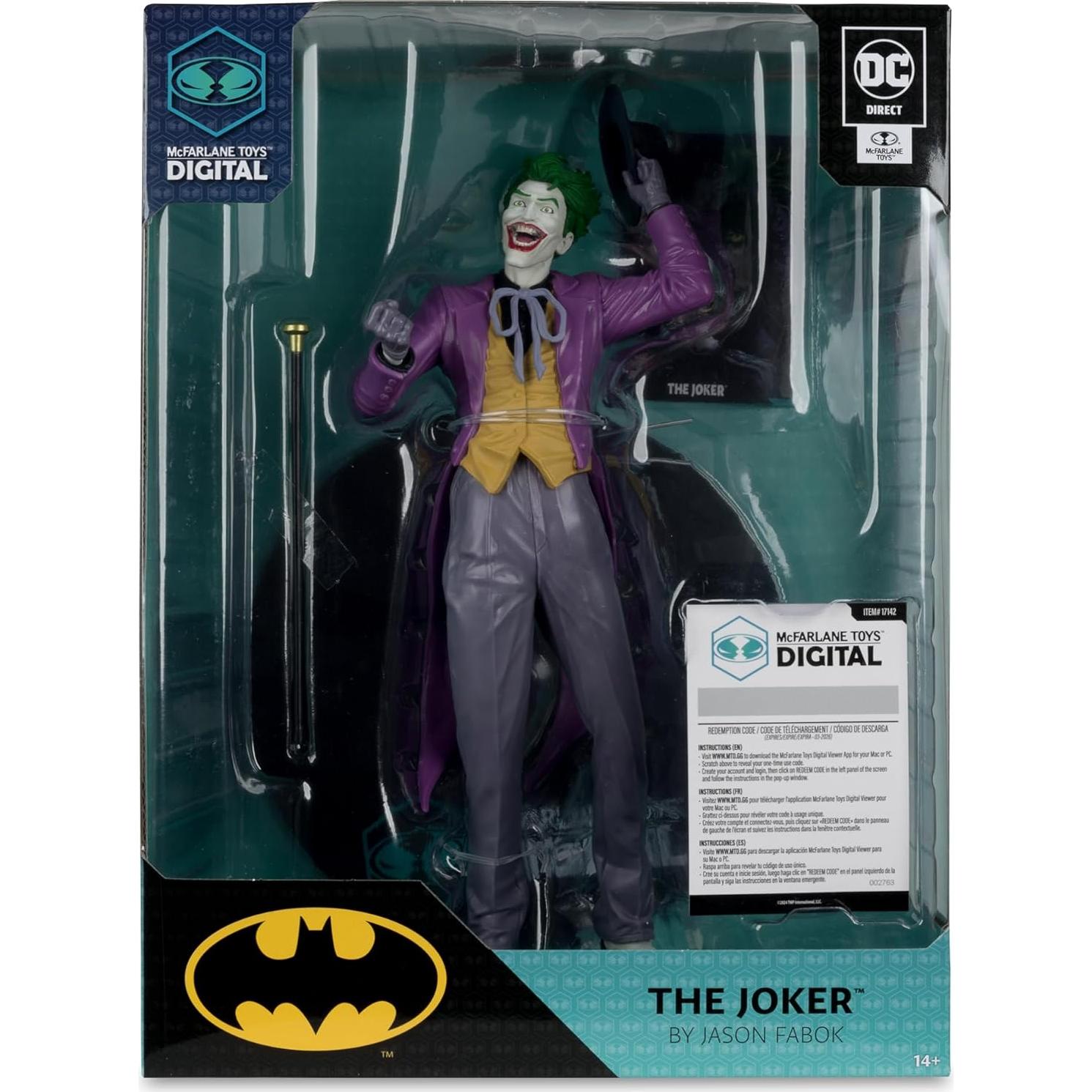 Figura Coleccionable El Joker 1:6 McFarlane Toys 28.7 cm
