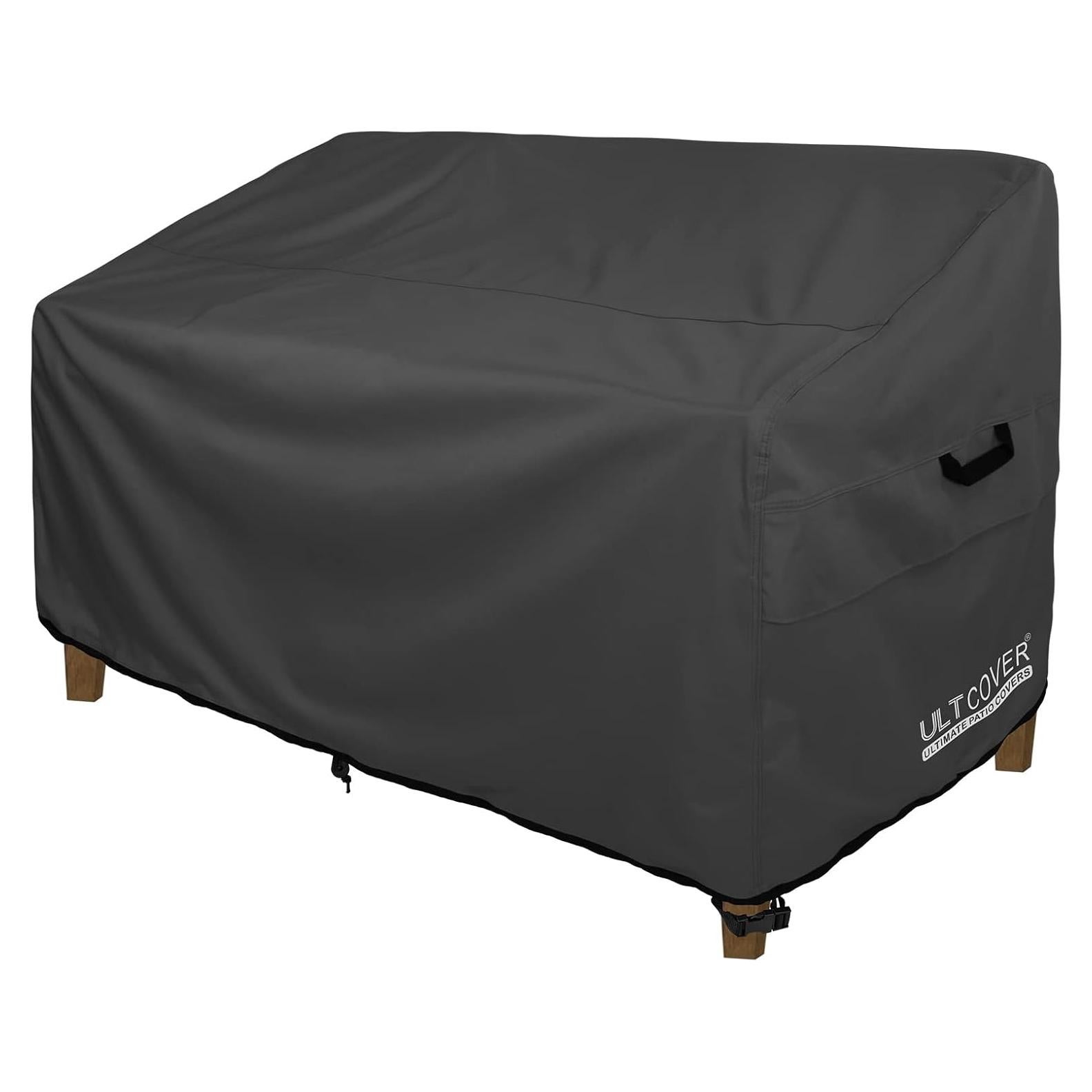 Cubre Sofá Patio ULTcover 152x89x89 cm Impermeable Negro