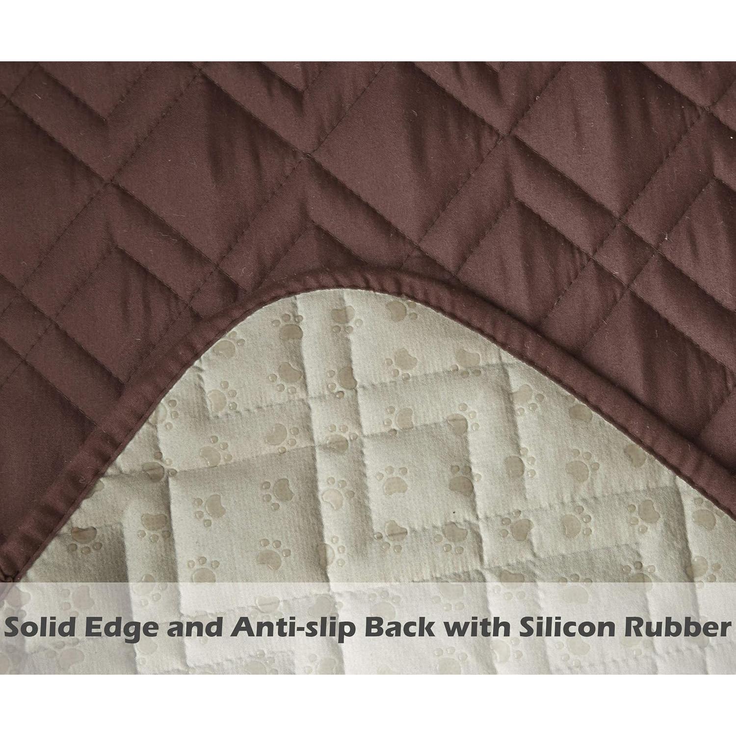 Funda de sofá Ameritex 100% impermeable 198 cm chocolate