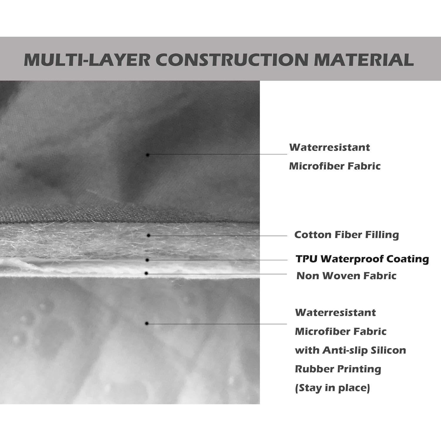 Funda de sofá Ameritex 100% impermeable 198 cm chocolate