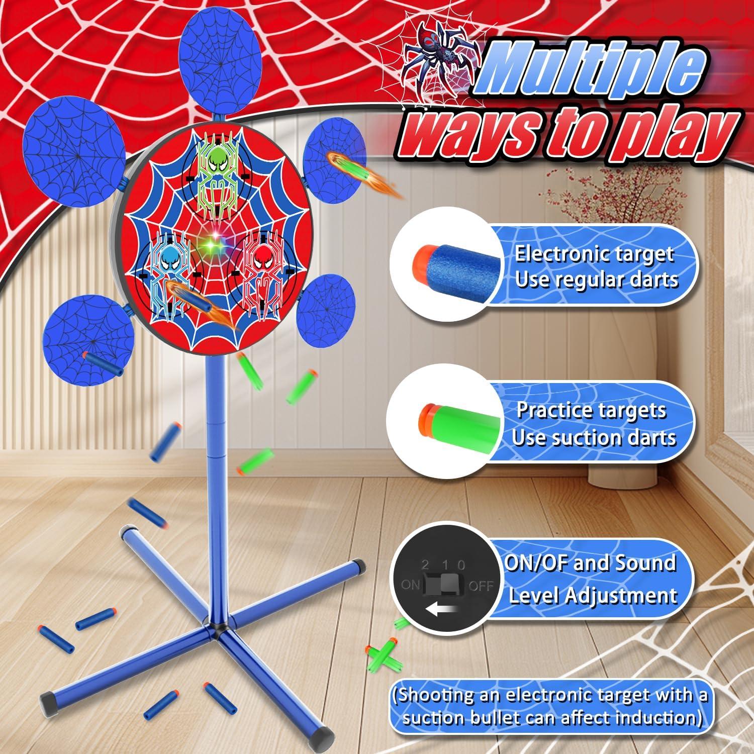 Juego de Tiro Nerf Qichuang con 2 Pistolas y 40 Dardos