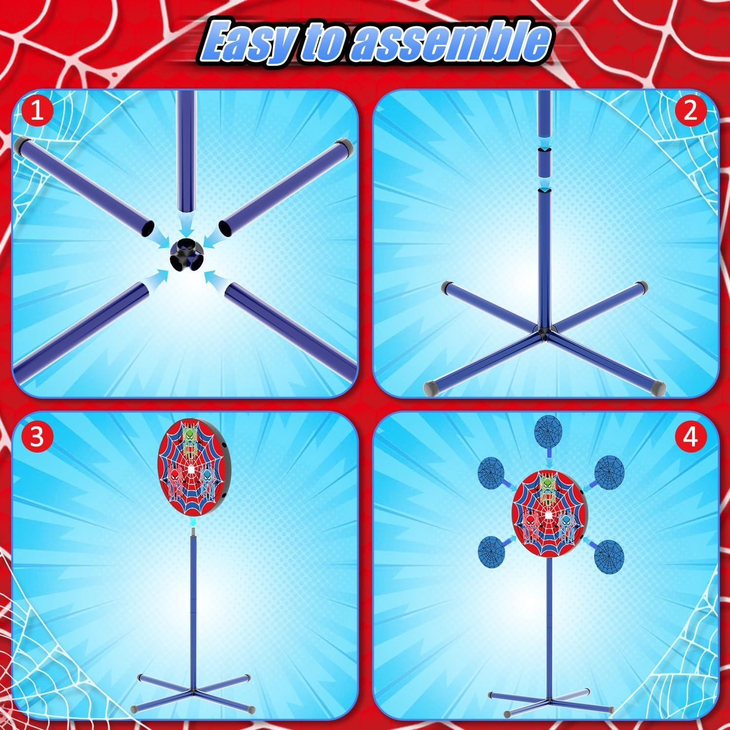 Juego de Tiro Nerf Qichuang con 2 Pistolas y 40 Dardos
