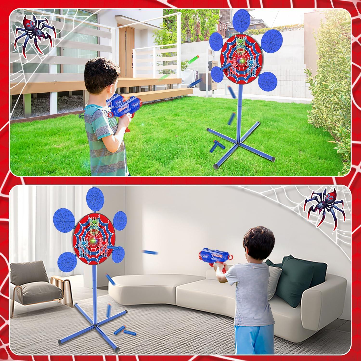 Juego de Tiro Nerf Qichuang con 2 Pistolas y 40 Dardos