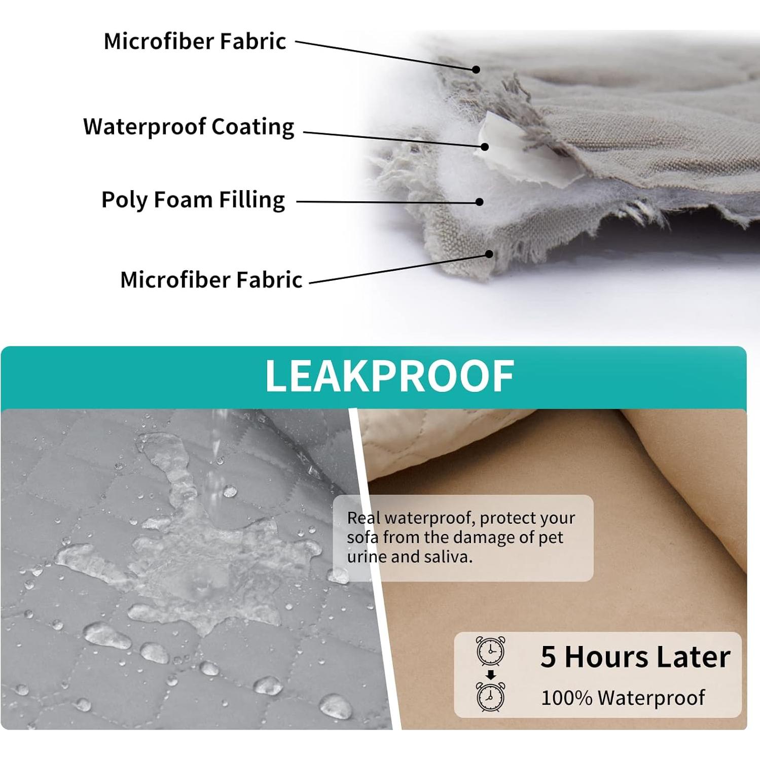 Funda de Sofá Recliner Easy-Going Impermeable 3 Asientos