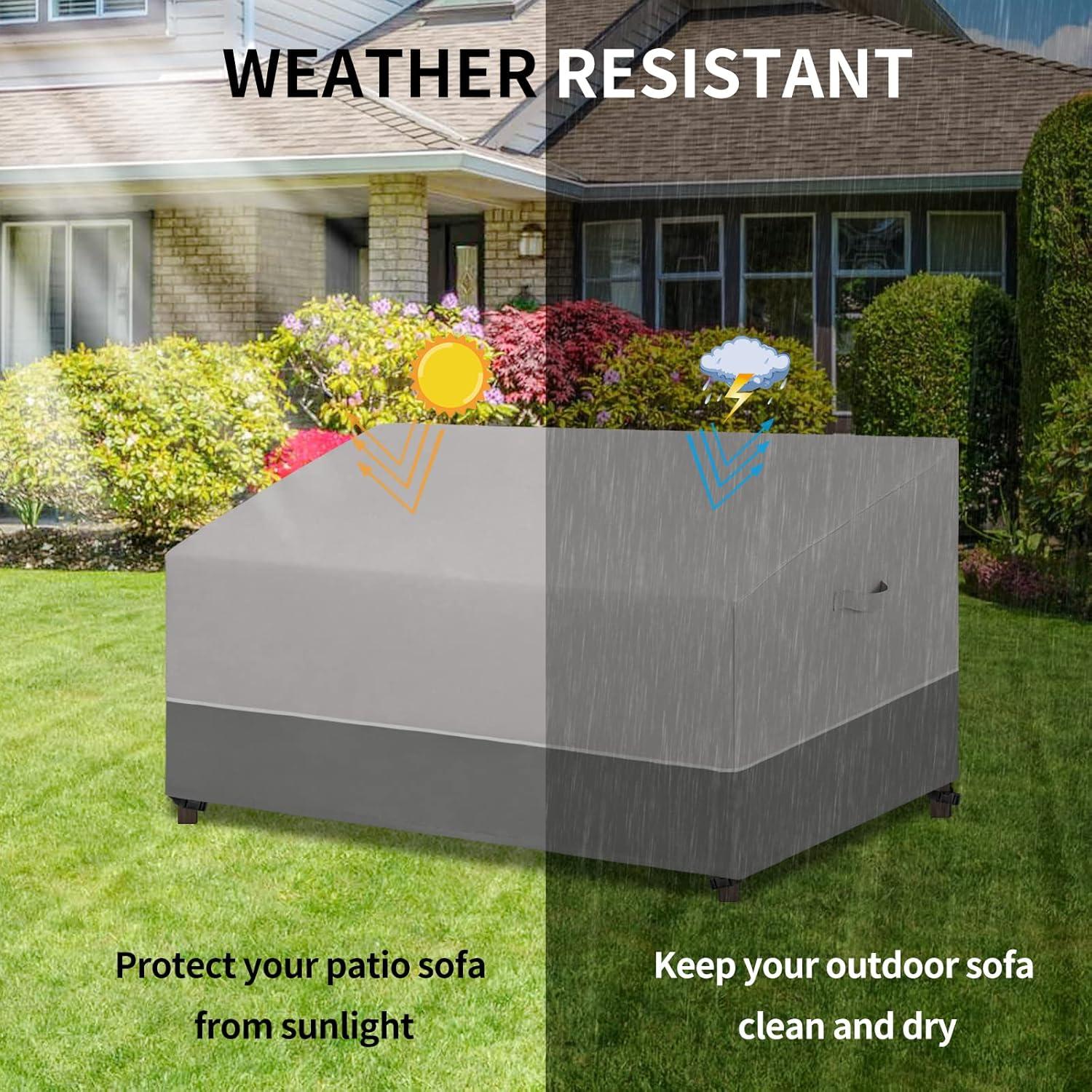 Cubierta de Sofá de Patio Easy-Going 147x89x78 cm Impermeable