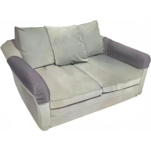 Fundas de Reposabrazos de Sofá Garayma 4 Piezas Gris Claro