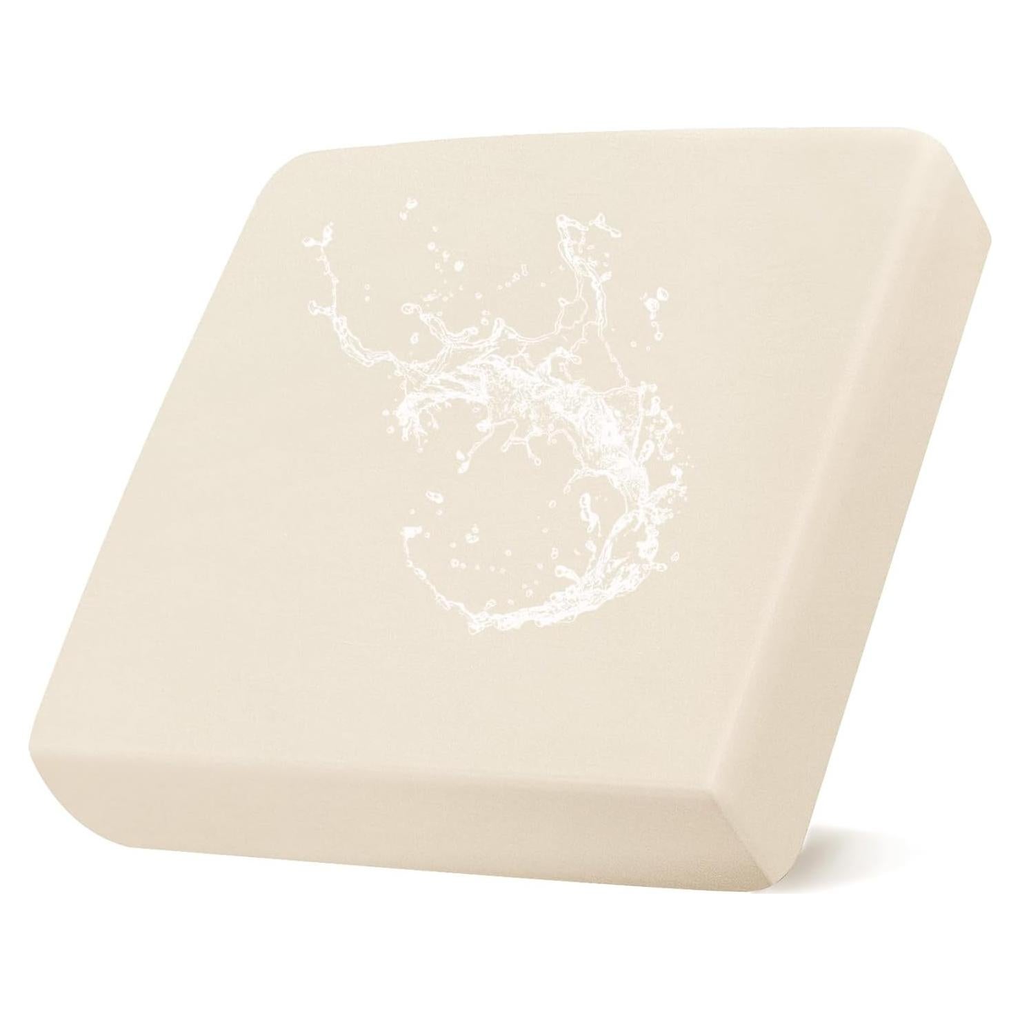 Funda de cojín impermeable SearchI pequeña beige