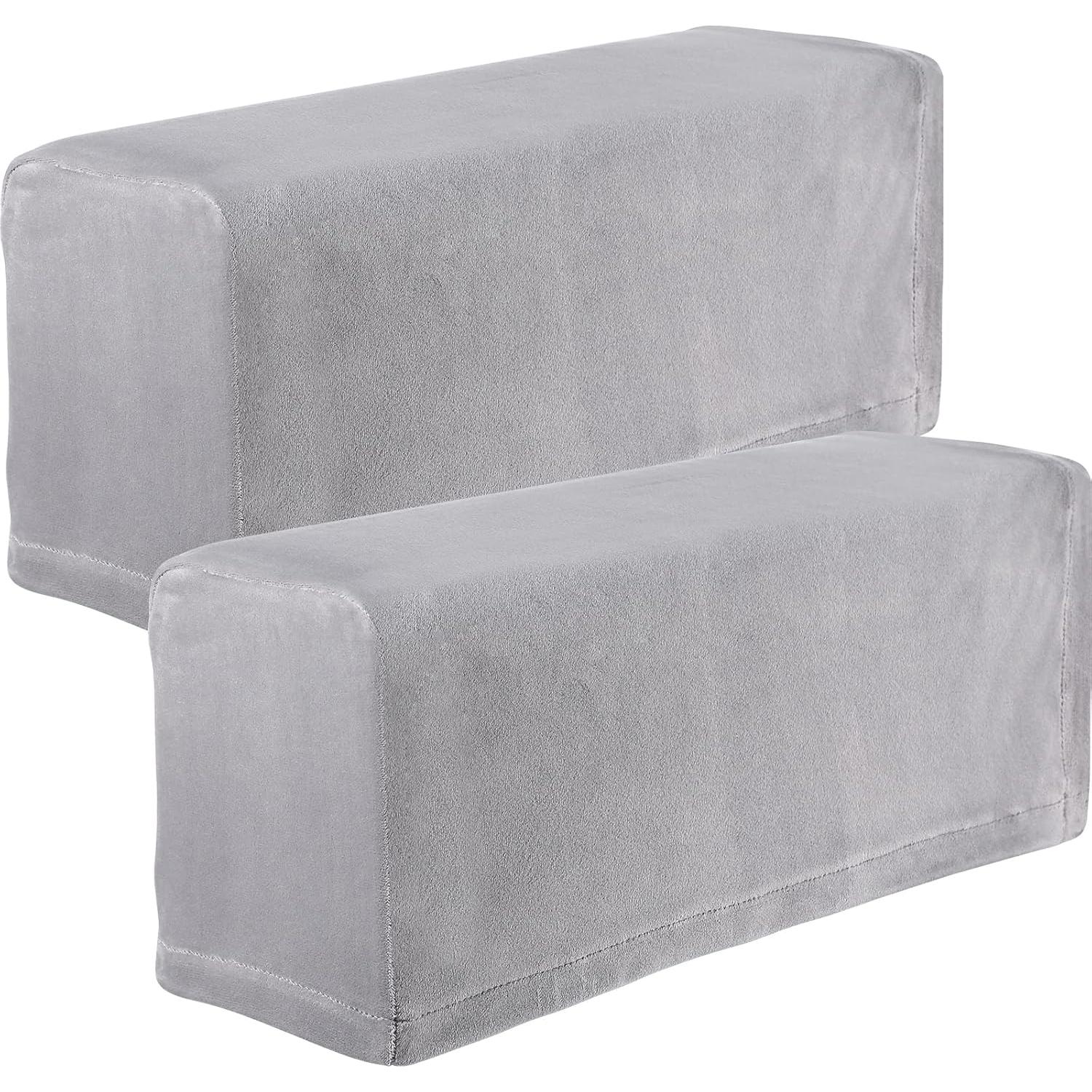 Protectores de Brazo de Sofá BESPORTBLE 2 Unidades Gris