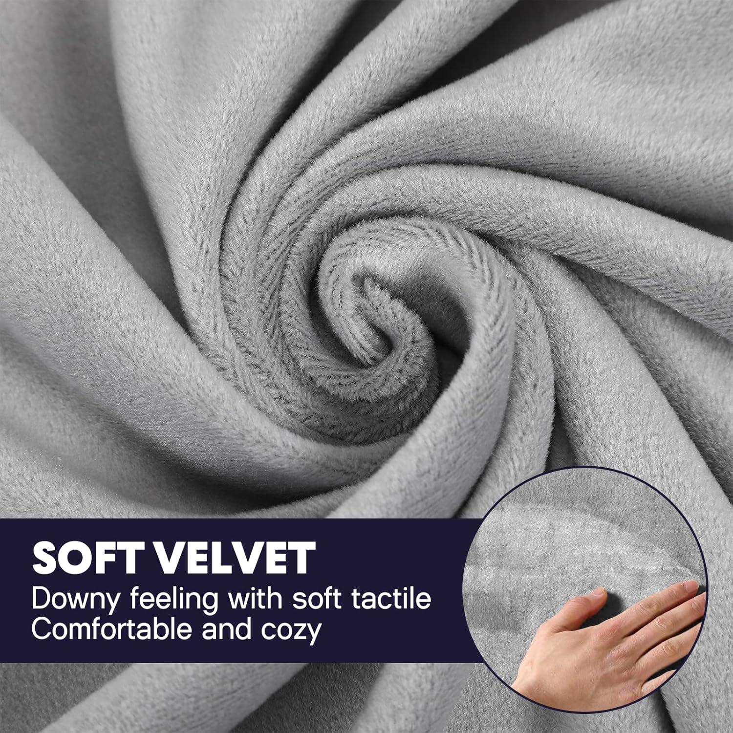 Protectores de Brazo de Sofá BESPORTBLE 2 Unidades Gris