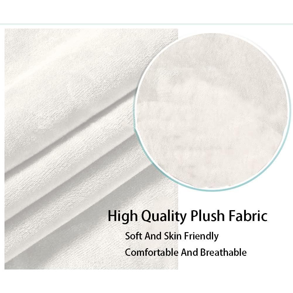 Fundas de Reposabrazos de Sofá Chaexii Marrón Oscuro - 2 Piezas