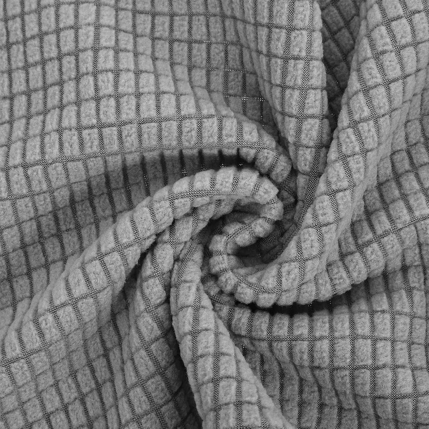 Fundas para Reposabrazos Sofá BESPORTBLE 2 Piezas Gris Claro