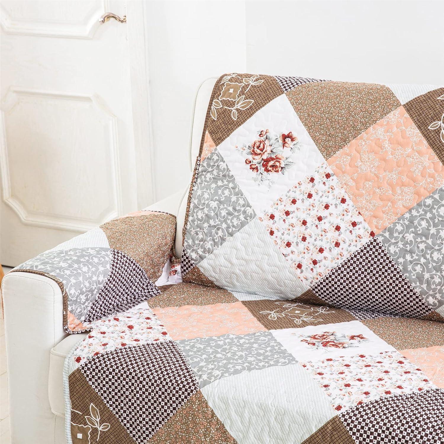 Funda de Sofá Yiran 3 Plazas Microfibra Antideslizante