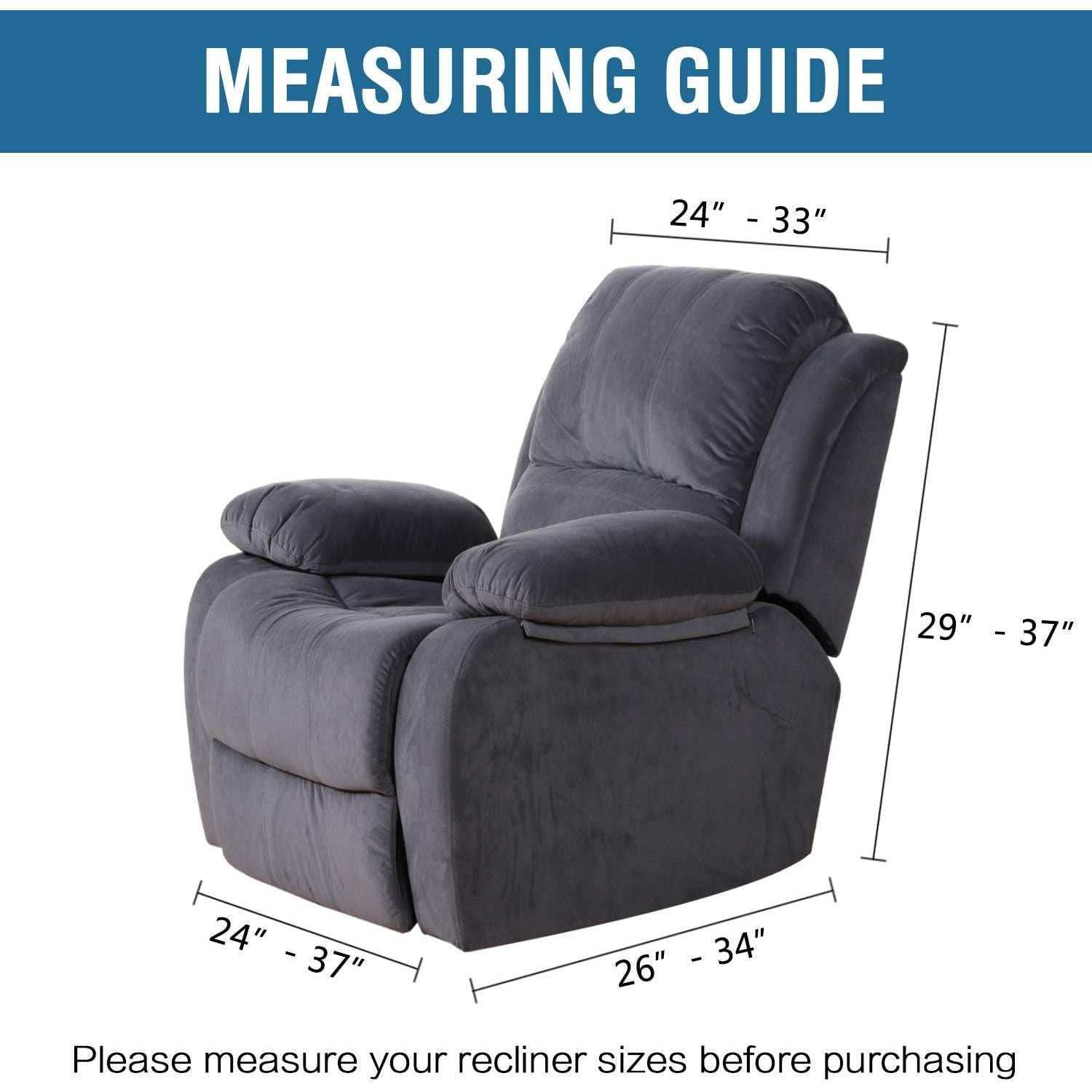 Funda de Sillón Reclinable H.VERSAILTEX Arena Antideslizante