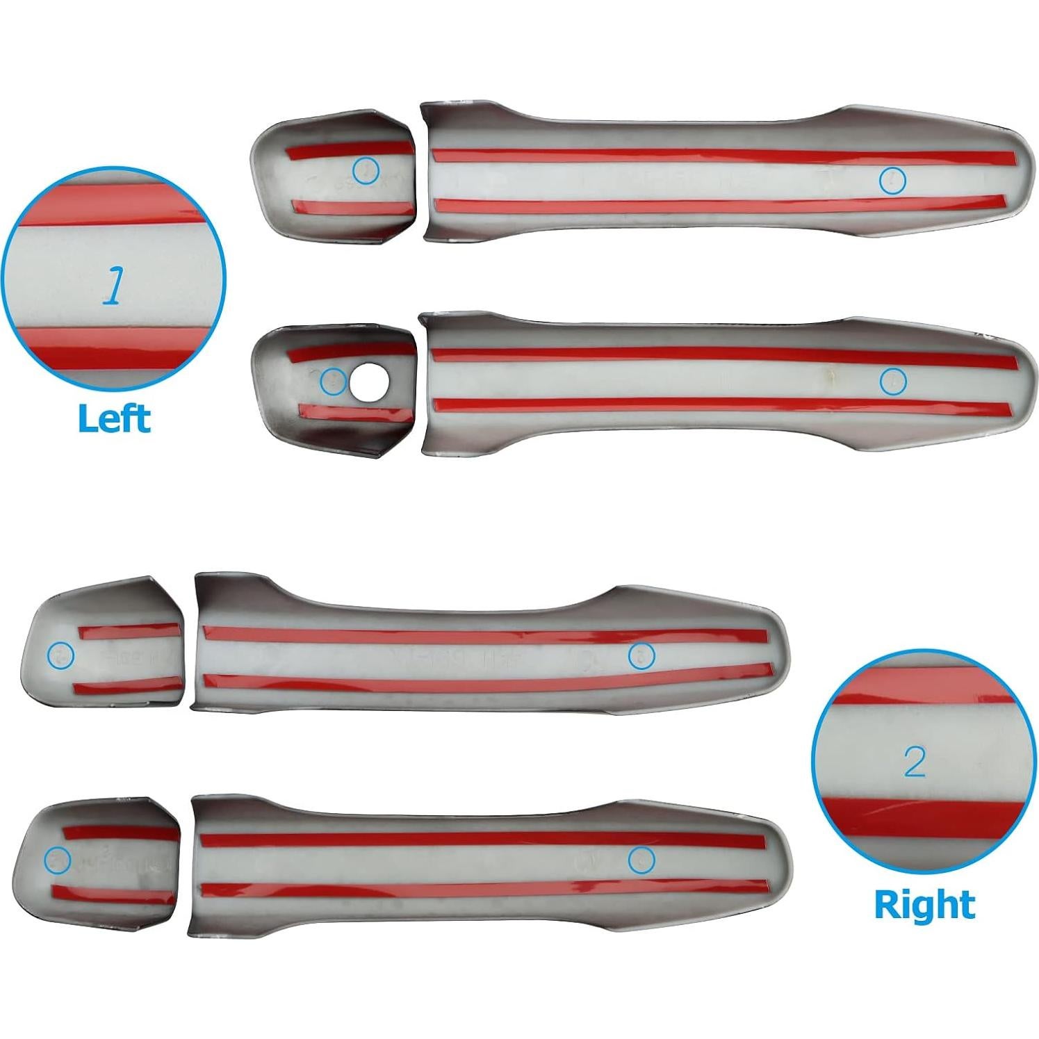 Cubierta Manija Puerta Honda Accord 2018-2022 DLOVEG Negra