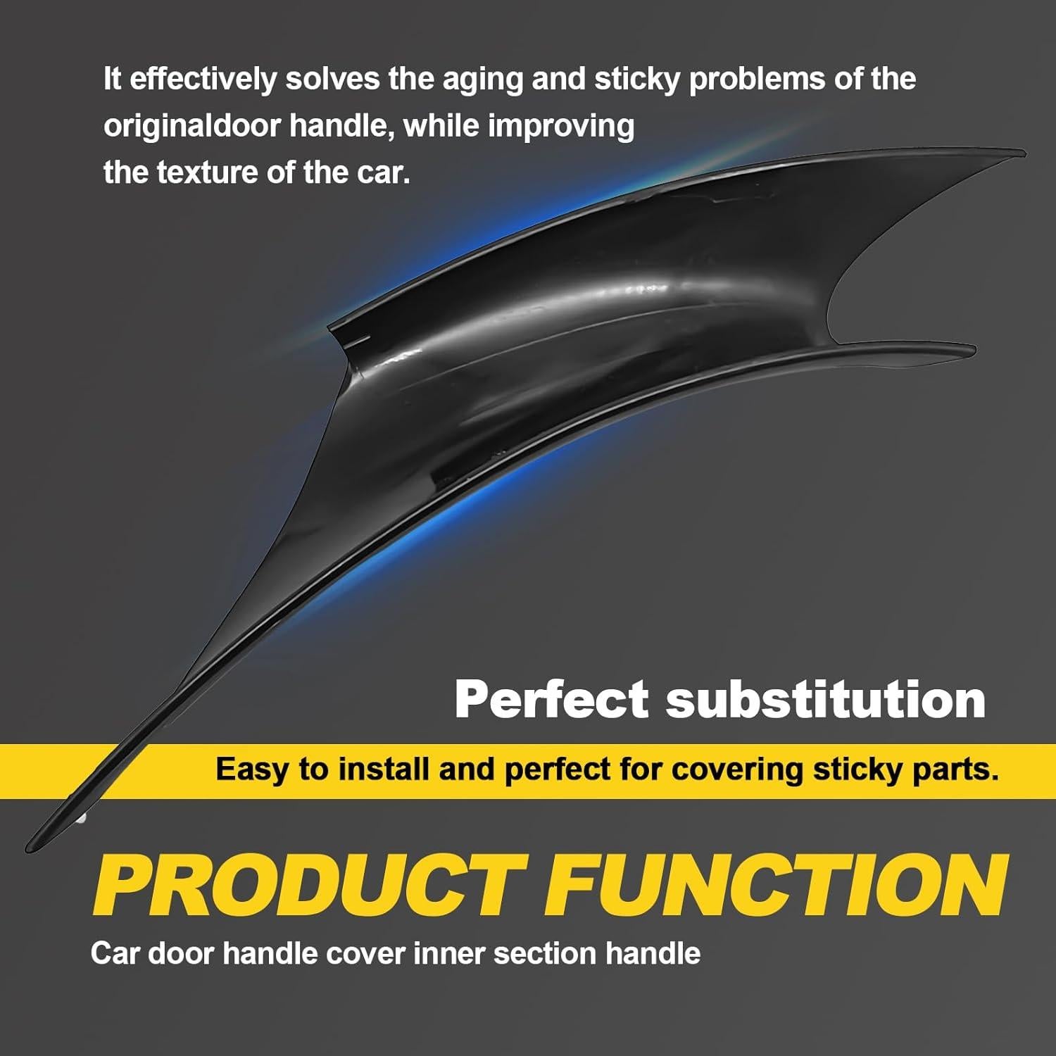 Cubierta de mango de puerta SYudwen para BMW 3 y 4 Series