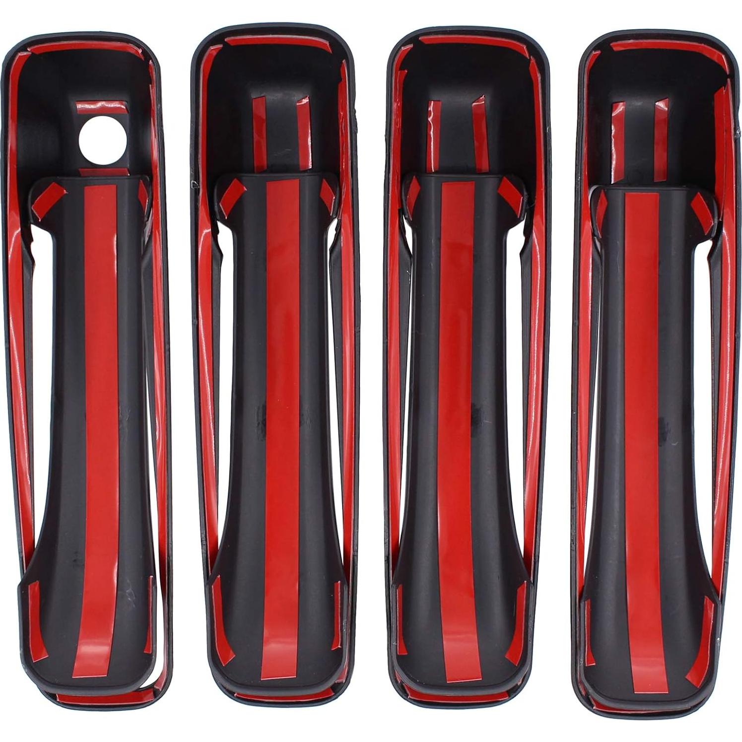 Cubierta de Manija de Puerta NewYall Negra para Jeep y Ram