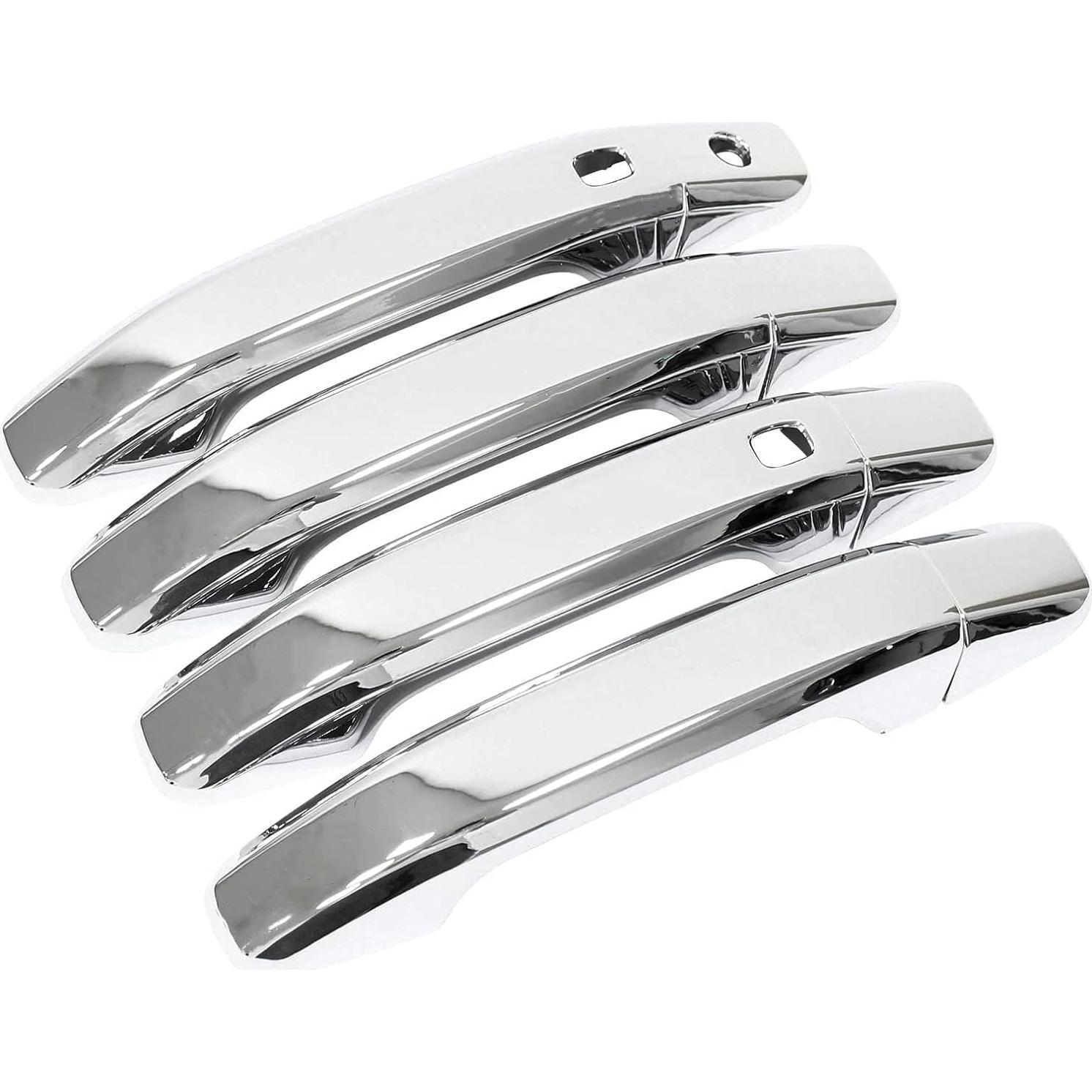 MOTOKU 4 Cubiertas Manija Puerta Cromadas Chevrolet GMC