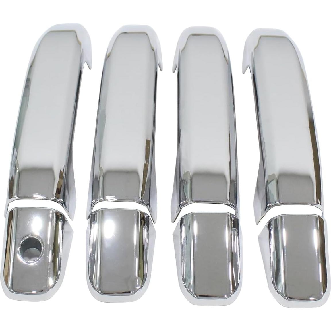 Cubiertas de Manijas de Puerta NewYall Cromadas para Chevrolet y GMC