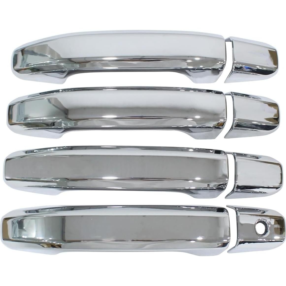 Cubiertas de Manijas de Puerta NewYall Cromadas para Chevrolet y GMC