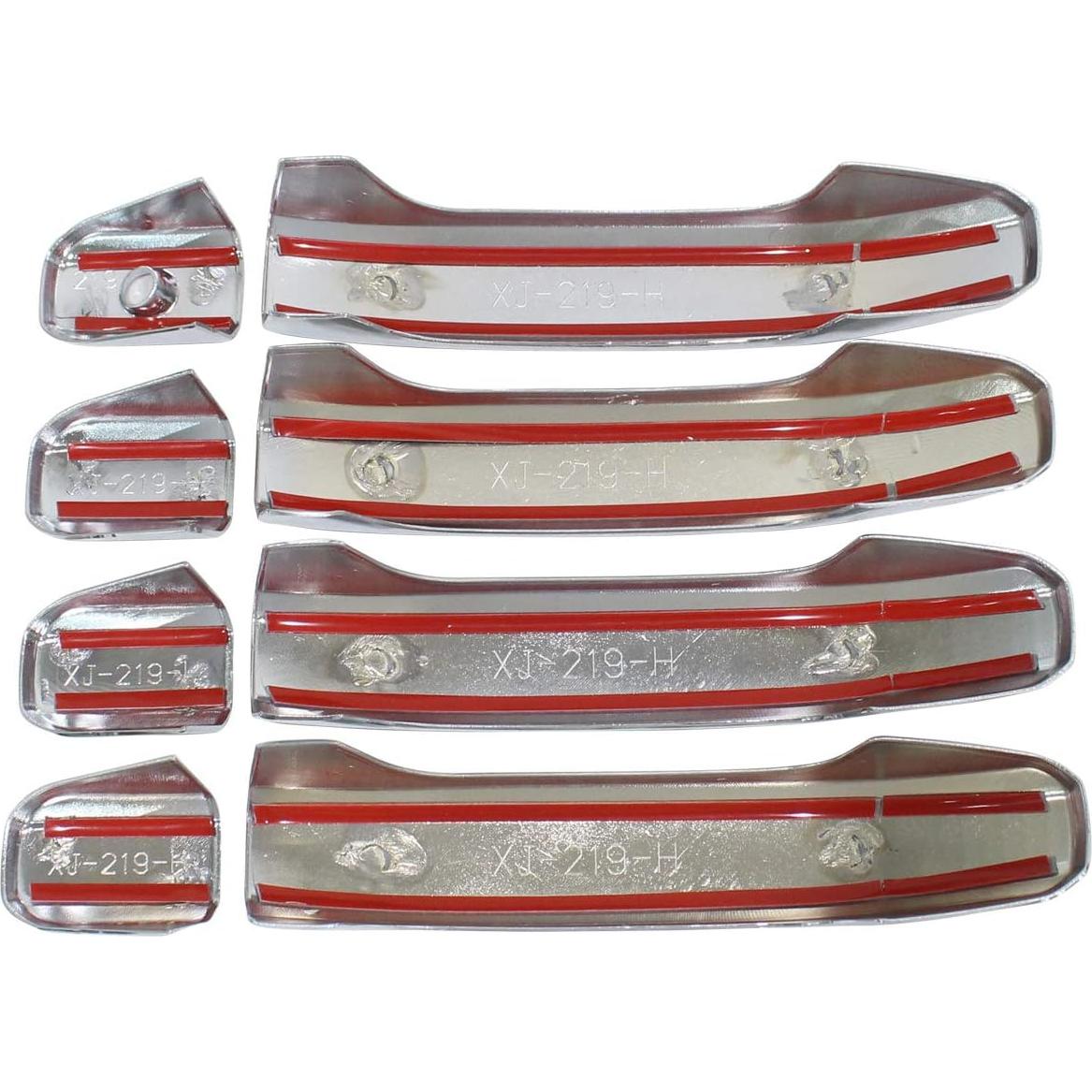 Cubiertas de Manijas de Puerta NewYall Cromadas para Chevrolet y GMC