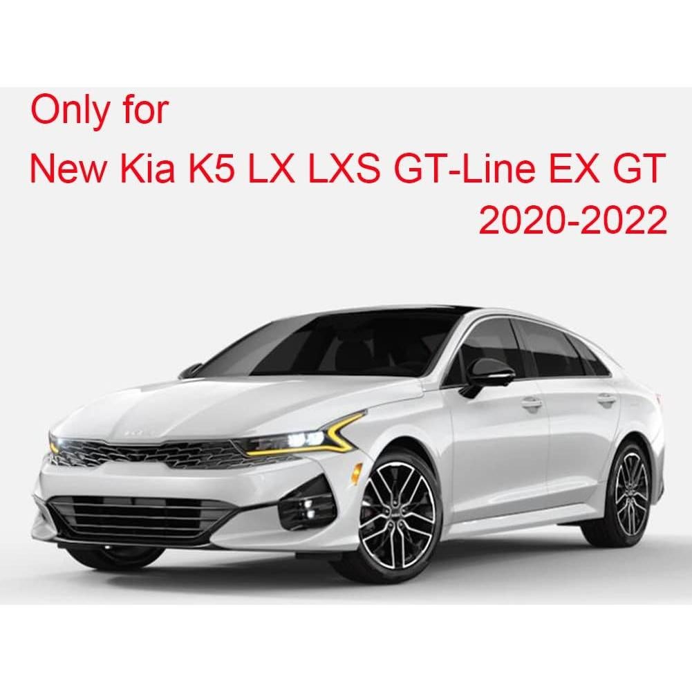 Cubierta de Manija de Puerta Kia K5 2020-2025 ABS Negra Brillante