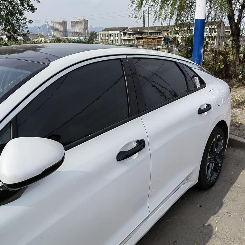 Cubierta de Manija de Puerta Kia K5 2020-2025 ABS Negra Brillante