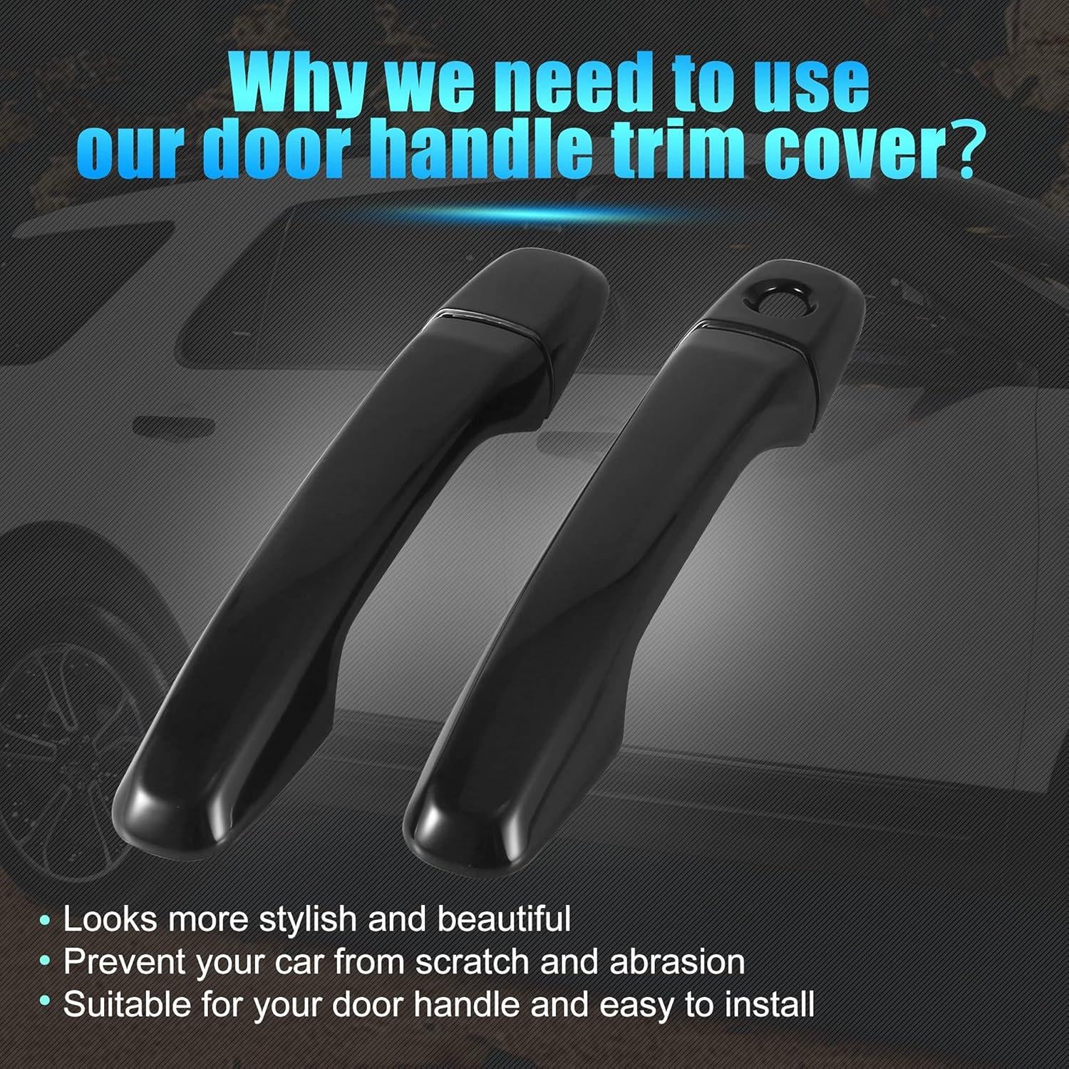 Cubierta de Manija de Puerta Exterior X AUTOHAUX para Ford