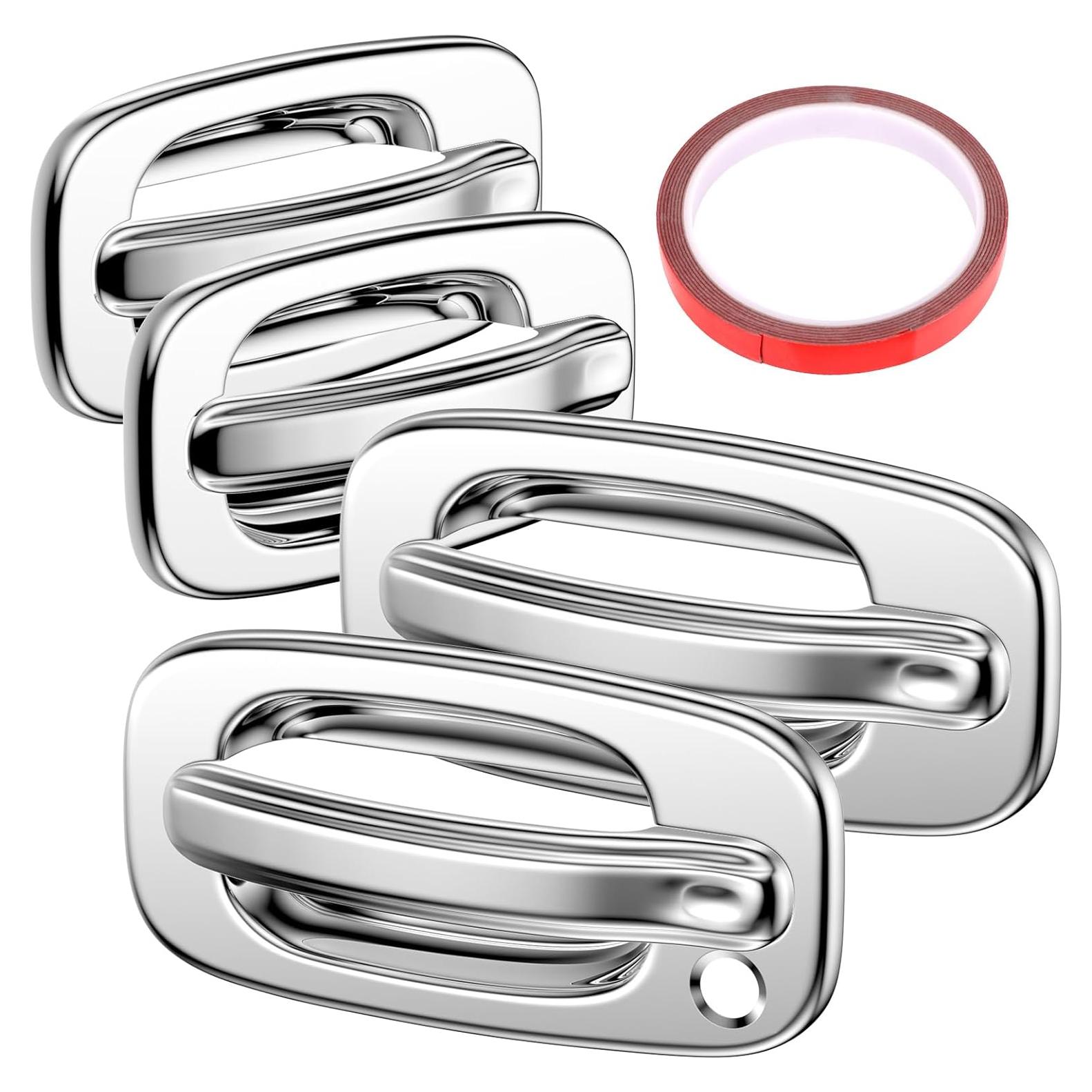Cubiertas de Manijas de Puerta Cromo Tutor Auto para Chevy/GMC 99-06