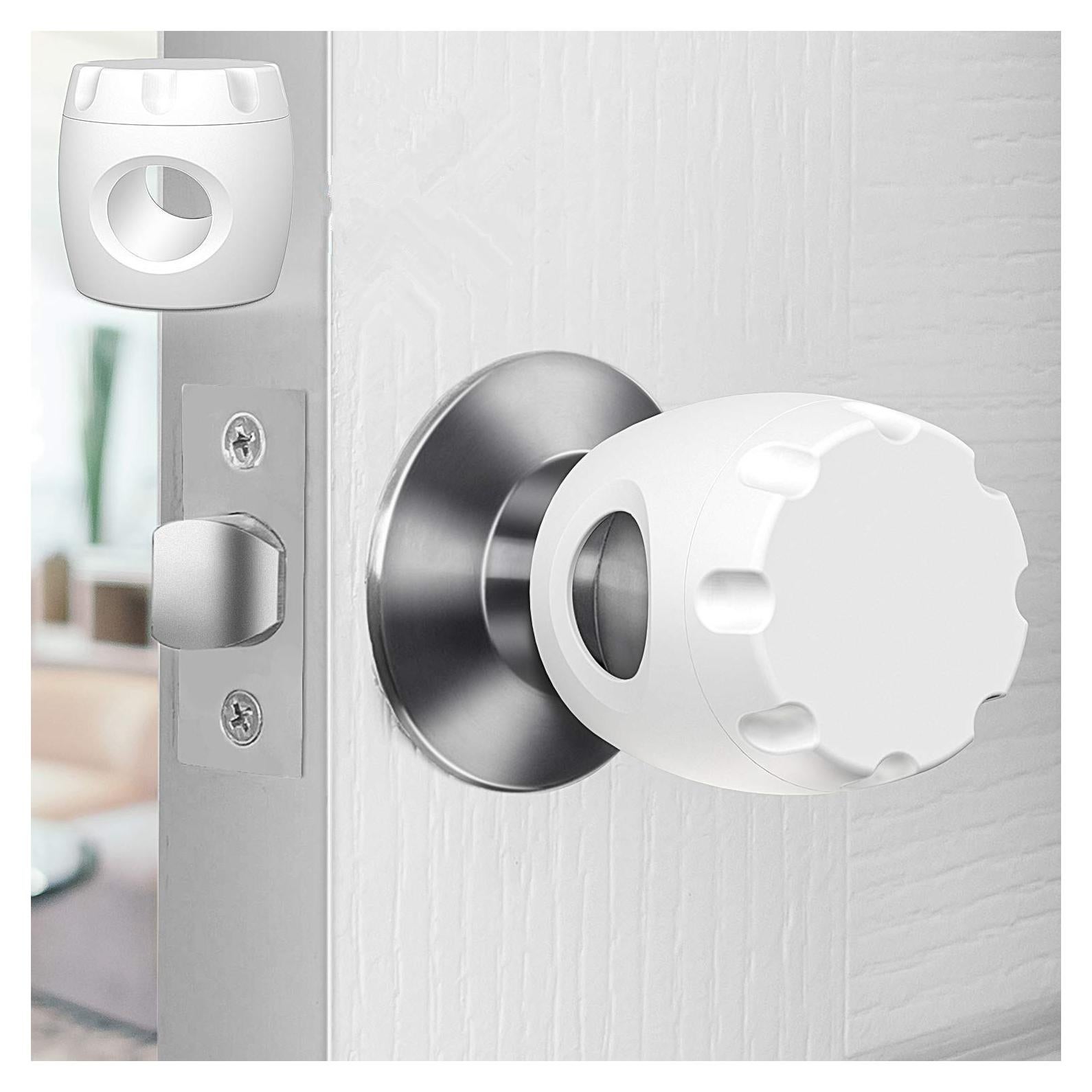 Cubierta de Seguridad Uxoz para Perilla de Puerta - 4 Unidades