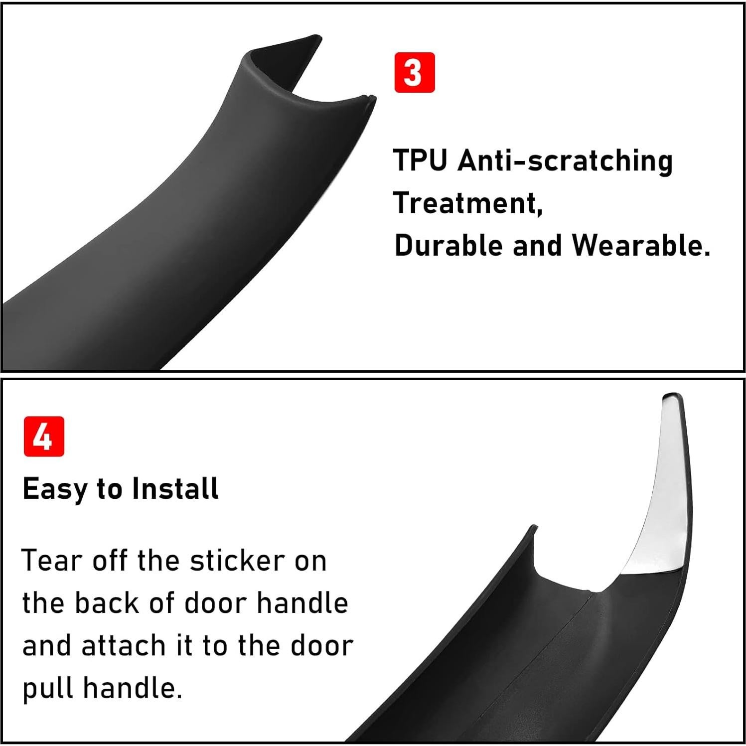 Cubiertas de Manijas de Puerta Jaronx para BMW X3 F25/X4 F26