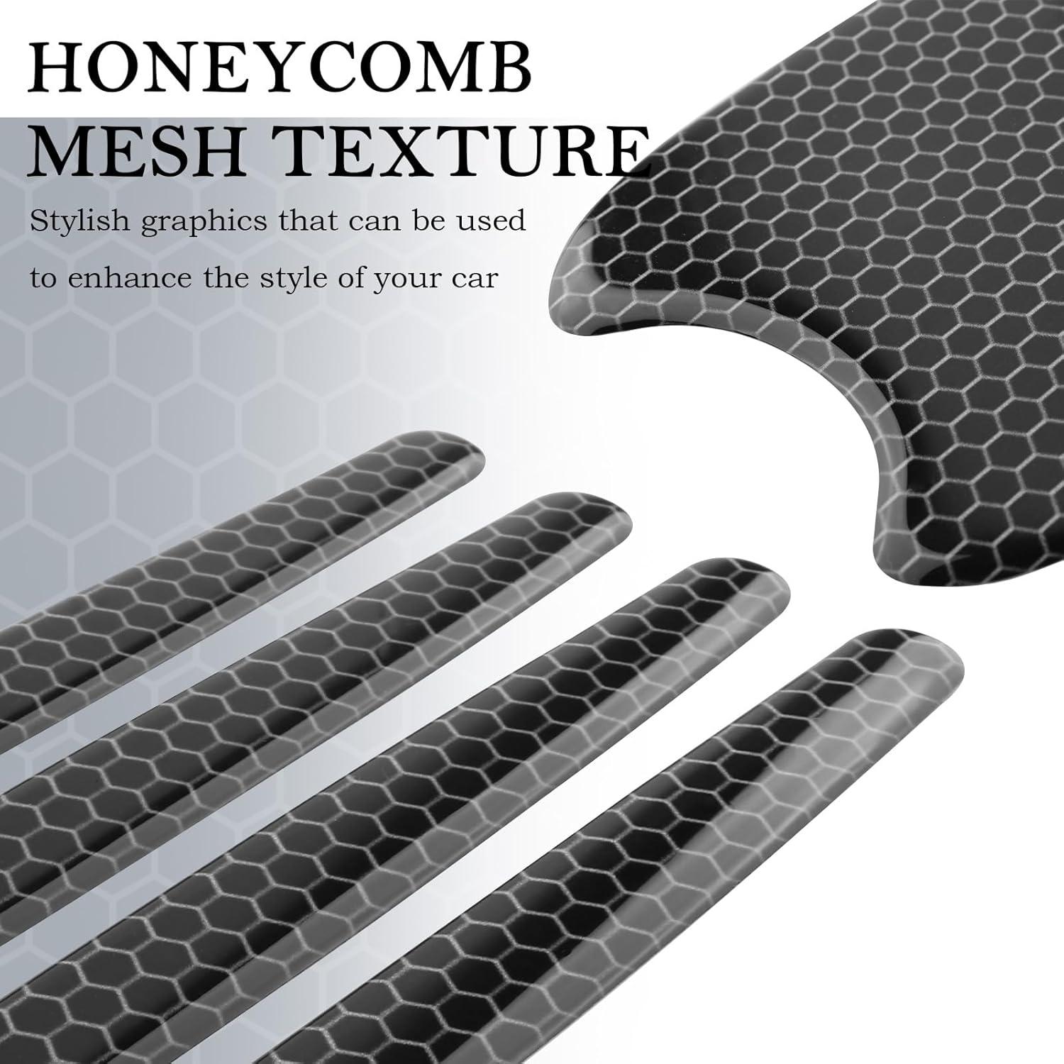 OFBAND Protector de Manija de Puerta de Auto 8 Piezas Reflectante