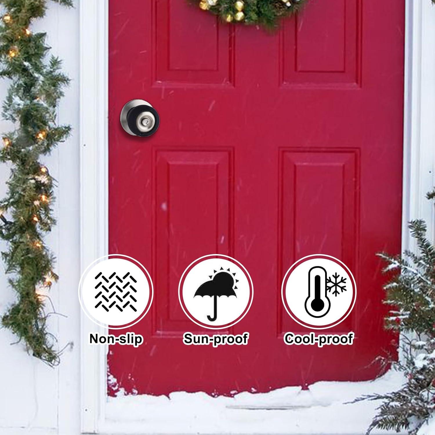 Cubiertas Redondas para Manija de Puerta HLARTNET 6 Pcs