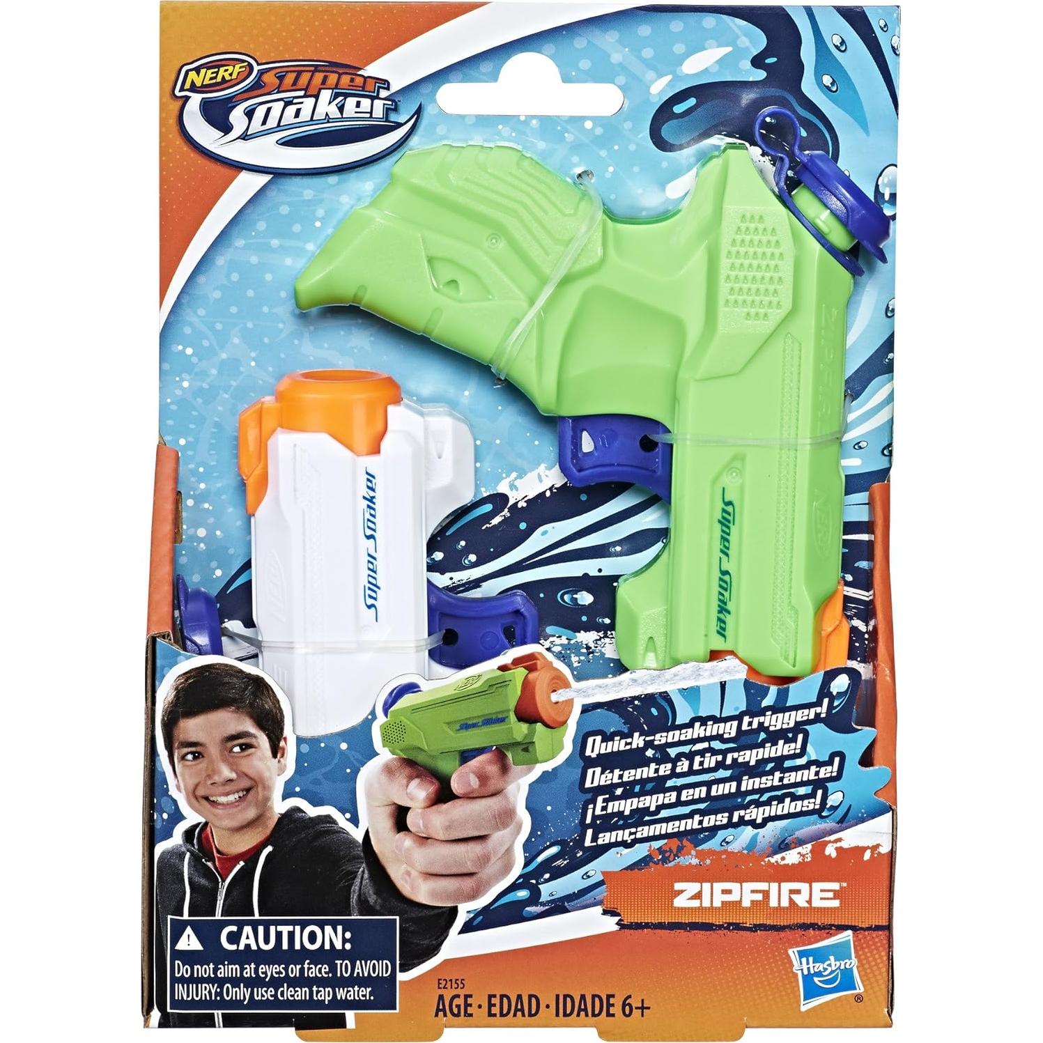 Nerf Zipfire Blaster 2 Pack - Dardos Elite y Mega