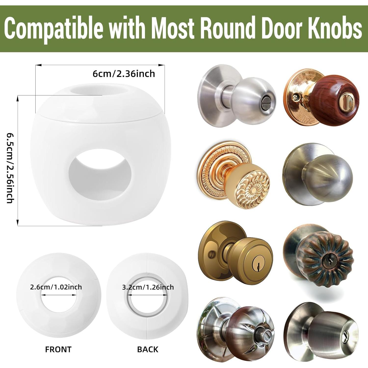 Cubiertas de Perilla de Puerta de Seguridad GCRQ 4 Pcs