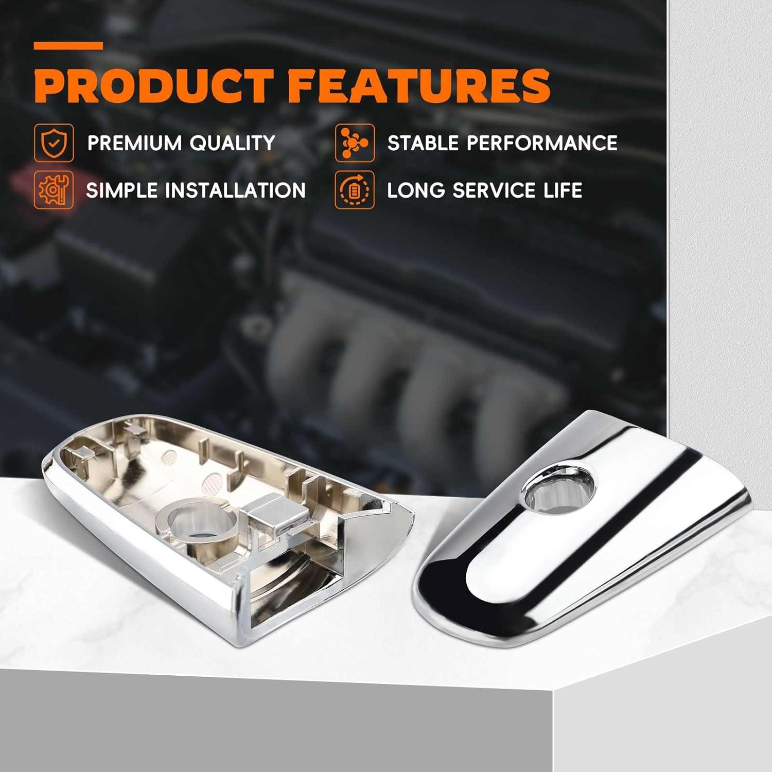 Manija de Puerta Exterior Cromo GoaMotors 80646-1BA0A Compatible Nissan/Infiniti