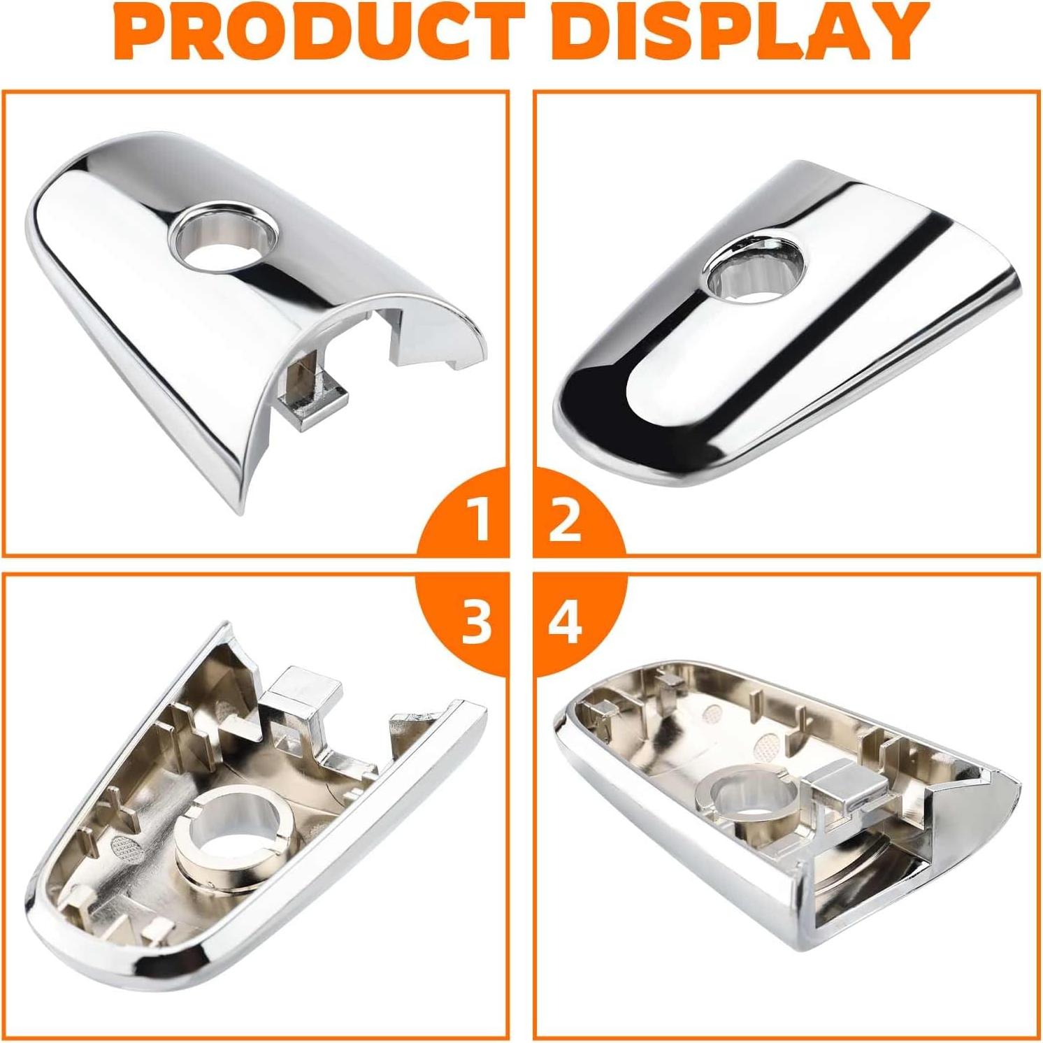 Manija de Puerta Exterior Cromo GoaMotors 80646-1BA0A Compatible Nissan/Infiniti