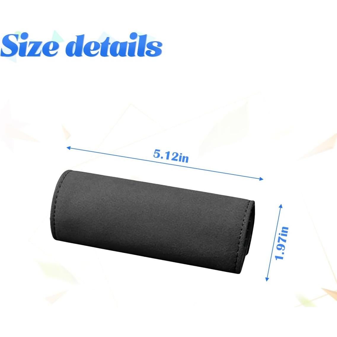 BESULEN Protector de Manija de Puerta Interior Auto 2Pcs Negro