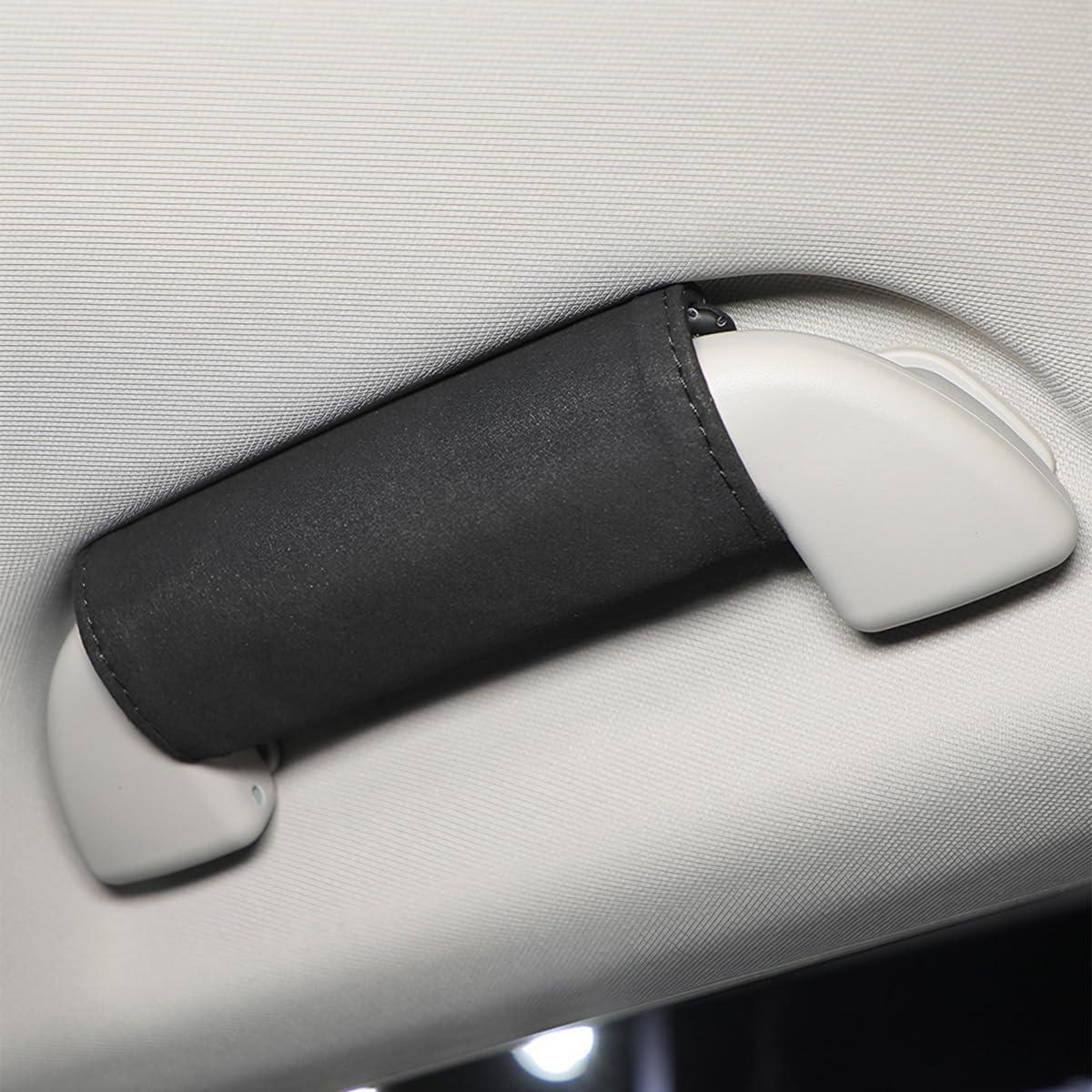 BESULEN Protector de Manija de Puerta Interior Auto 2Pcs Negro