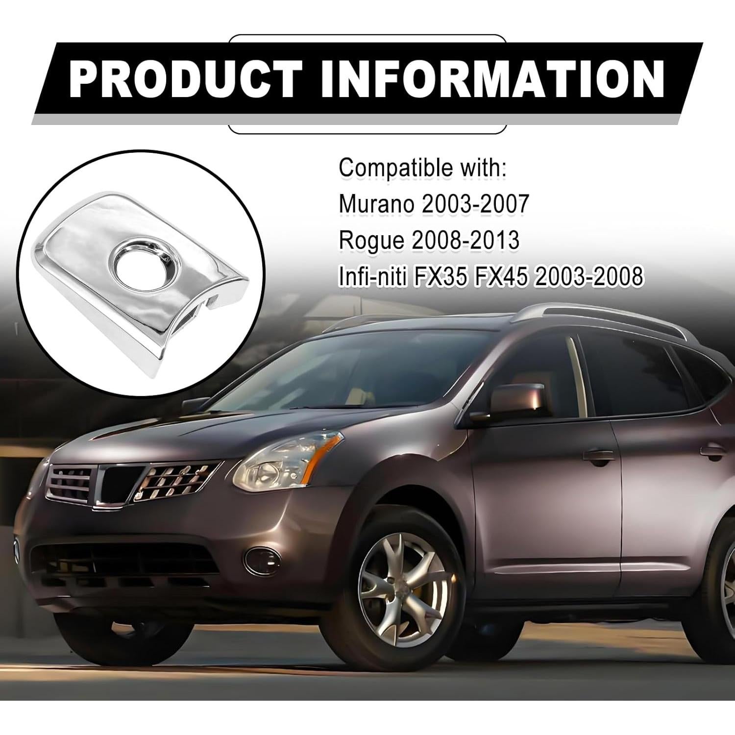 Cubierta de Manija de Puerta SYudwen para Nissan 2003-2013