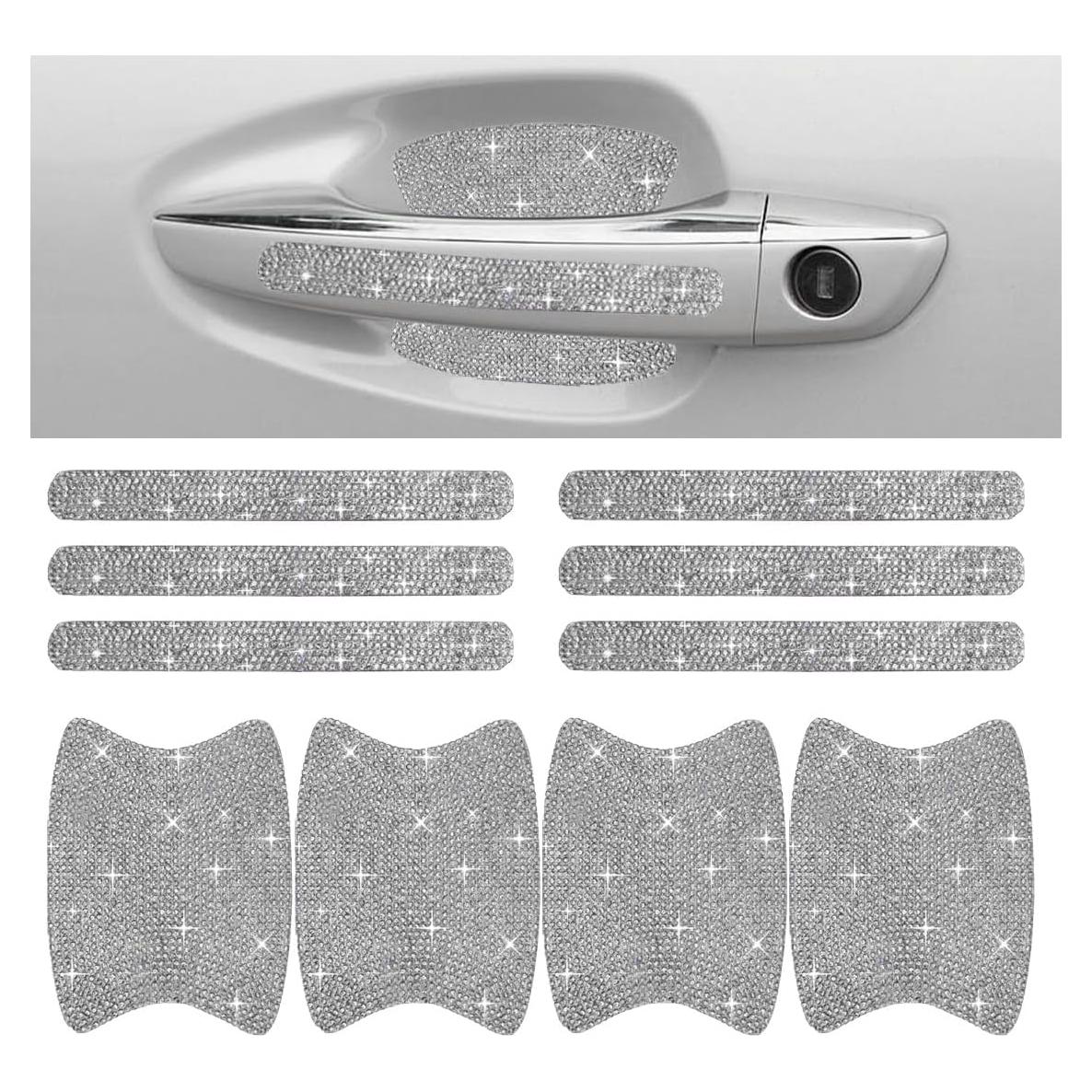 Protector de Manija de Puerta de Coche JOYCOURT Blanco