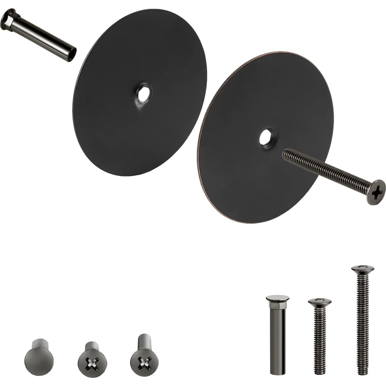 Placa de Cubierta de Agujero de Puerta Bronce Aceitado 66mm