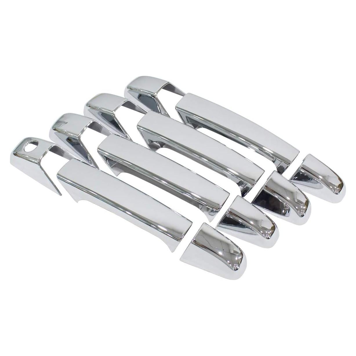 Cubiertas de Manijas de Puerta NewYall Cromadas para Chevrolet y GMC