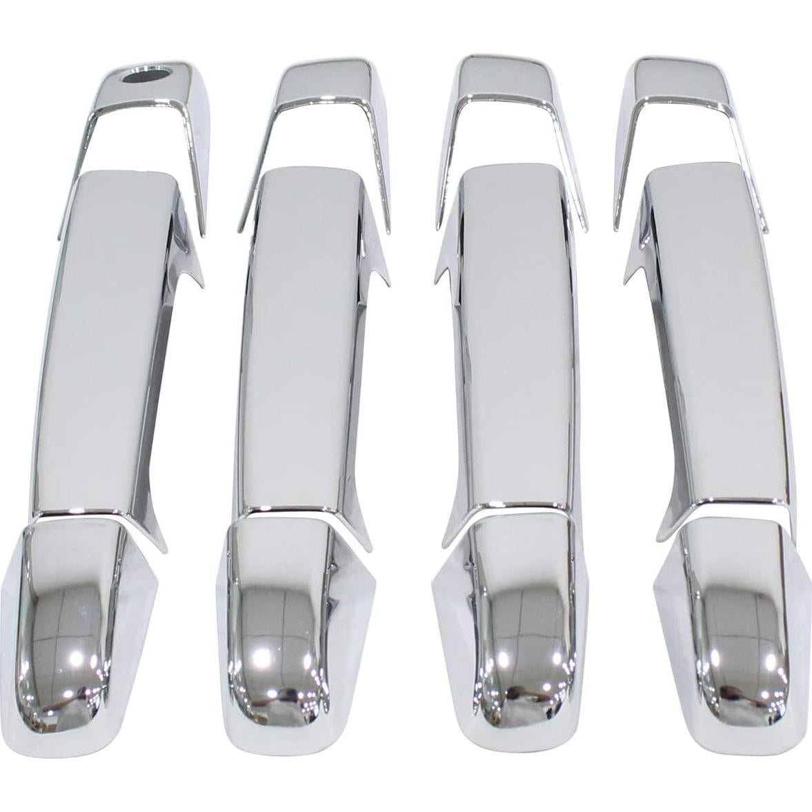 Cubiertas de Manijas de Puerta NewYall Cromadas para Chevrolet y GMC