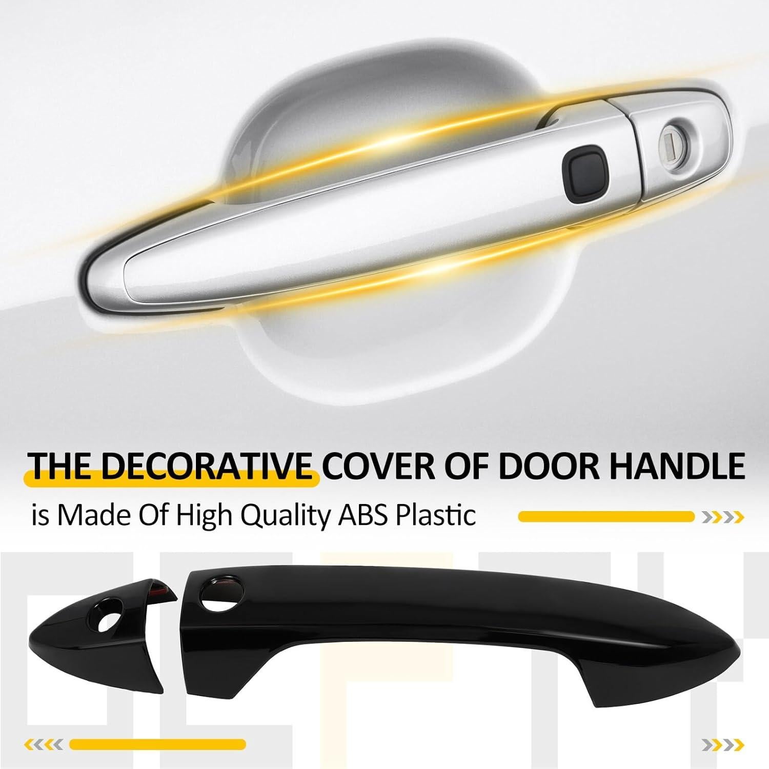 Cubiertas de Manijas de Puerta OCPTY 4 Piezas para Honda