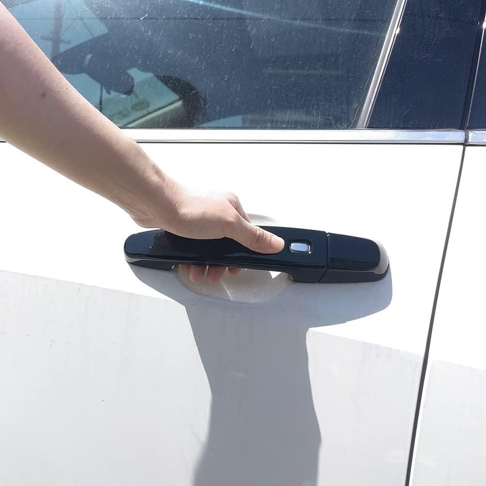 Cubierta de Manija de Puerta AOKIO Negra Brillante para Chevy