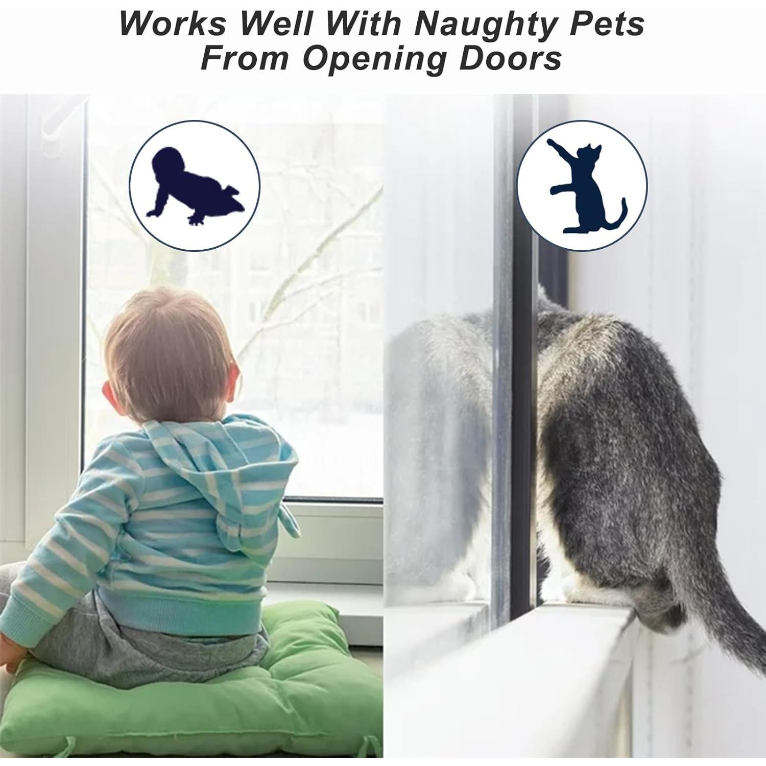 Cerradura de Palanca Matenf para Puertas a Prueba de Niños - 2 Unidades