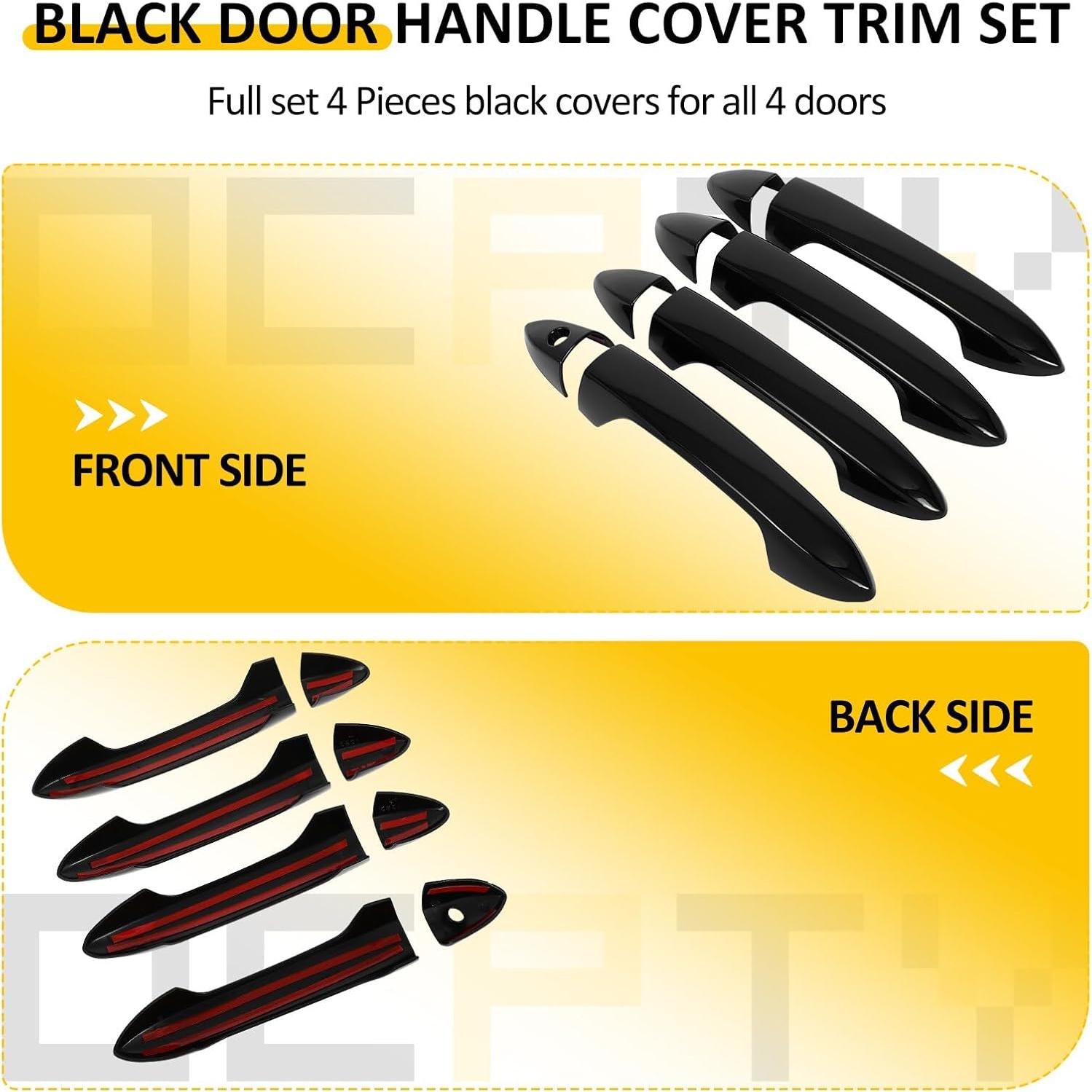 Cubiertas de Manijas de Puerta OCPTY para Honda Accord 2013-2017